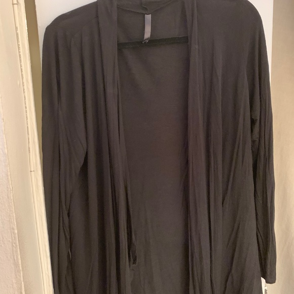 Rags & Couture Black Open Cardigan XL - Picture 2 of 5
